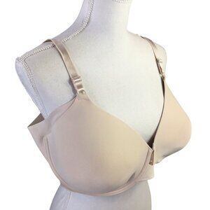 Olga Bra No Side Effects Nude Beige Underwire Contour GB0561A 44DD Full Coverage